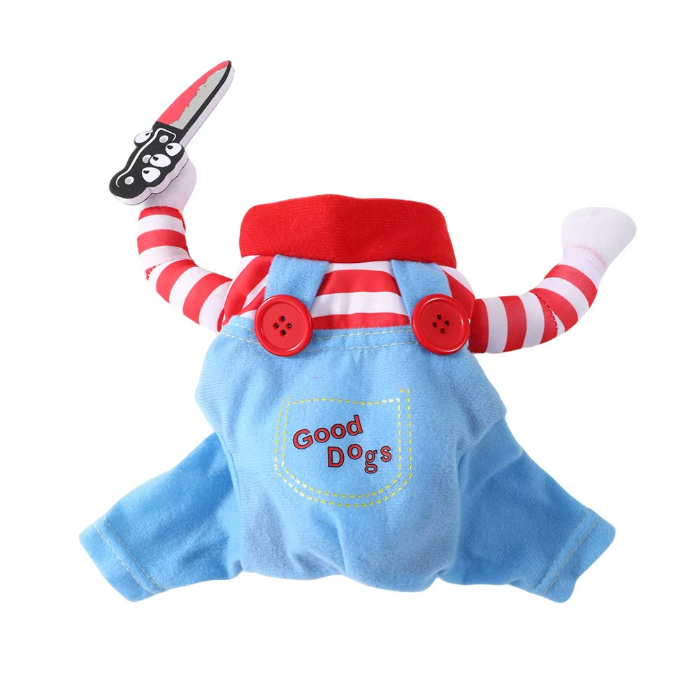 Halloween Dog Clothes for Small Medium Large Dogs Pets Cats Cosplay Party Dress up Costume Festival Chihuahua Labrador Pets Gift